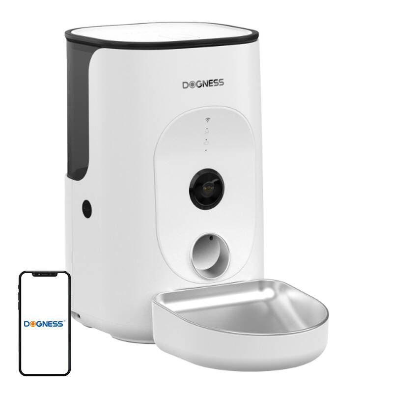 Hrănitor Automat pentru Câini și Pisici Dogness 4L WiFi cu Cameră Video