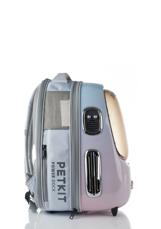 Rucsac de Transport Pisici Petkit Breezy 2 cu Ventilație și Hublou - imagine 3