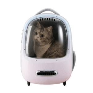 Rucsac de Transport Pisici Petkit Breezy 2 cu Ventilație și Hublou