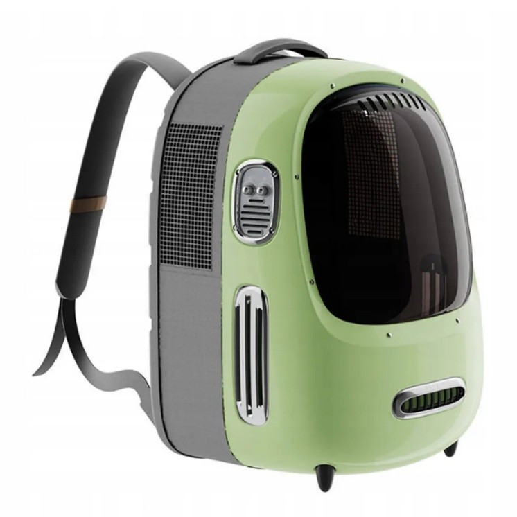 Rucsac de Transport Pisici Petkit Breezy 2 cu Ventilație și Hublou