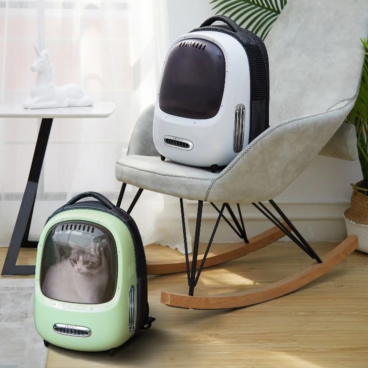 Rucsac Smart de Călătorie pentru Pisici Petkit Ever, Senzor Temperatură - imagine 2