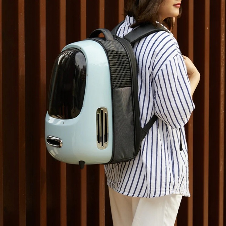 Rucsac Smart de Călătorie pentru Pisici Petkit Ever, Senzor Temperatură