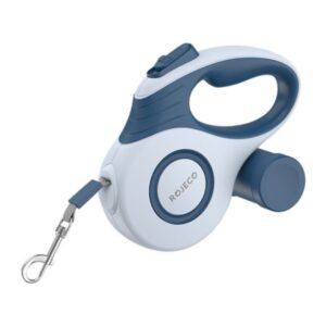 Lesă Retractabilă Automată Câini Rojeco 5m