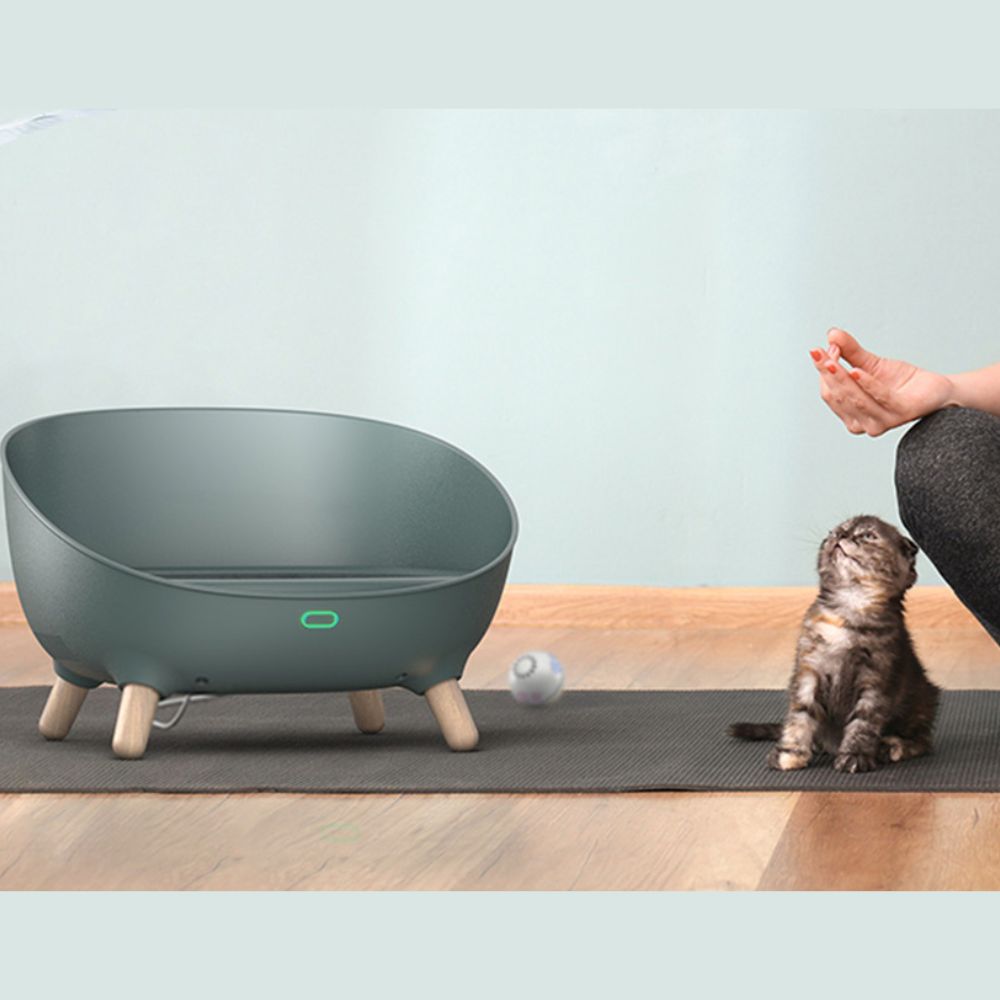 Culcuș Inteligent Termoreglabil Câini și Pisici Petoneer Cozy Sofa - imagine 3