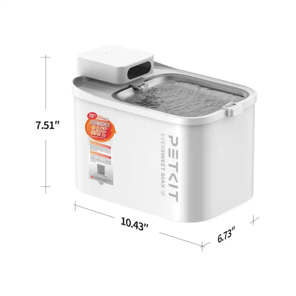 Fântână Inteligentă Fără Fir Petkit Eversweet Max 2 - imagine 3