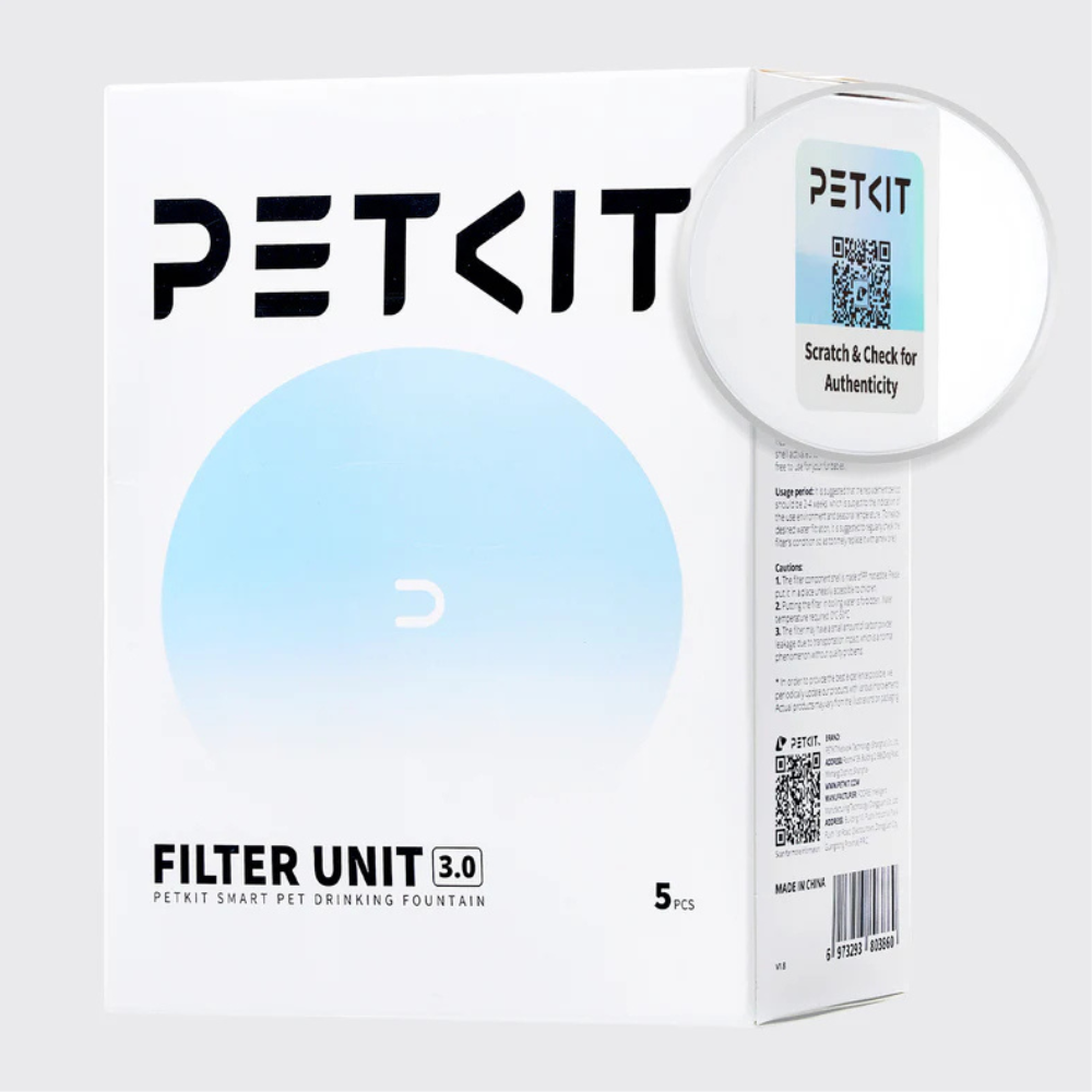 Filtre Petkit Originale pentru fântâna Eversweet (Set 5 bucăți) - imagine 5